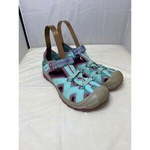 Merrell H20 Hiker Shoes Turquoise Size 6M; really a 7/7.5 see measurements below